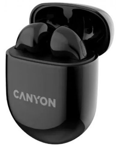 Ασύρματα ακουστικά Canyon - TWS-6, μαύρα - 1