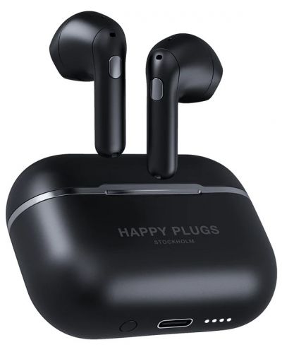 Ασύρματα ακουστικά Happy Plugs - Hope, TWS,μαύρο - 3