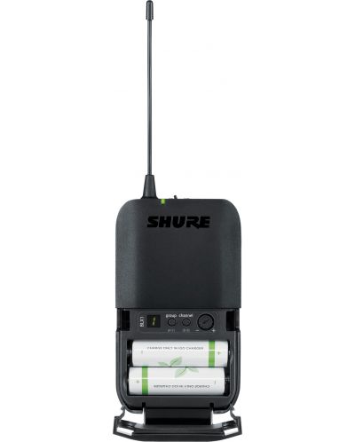 Ασύρματο σύστημα μικροφώνου Shure - BLX14E/SM35, μαύρο - 4