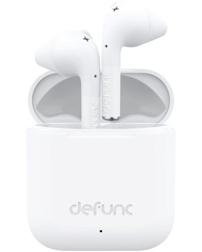 Ασύρματα ακουστικά Defunc - TRUE GO Slim, TWS, λευκά - 3