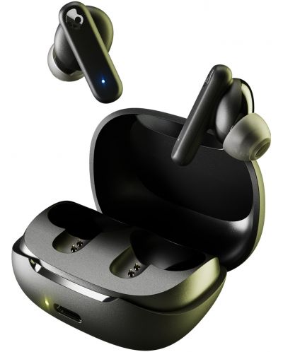 Ασύρματα ακουστικά Skullcandy - Smokin' Buds, TWS, μαύρα  - 1