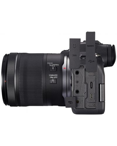 Φωτογραφική μηχανή Mirrorless Canon - EOS R6, RF 24-105mm, f/4-7.1 IS STM, Μαύρη  - 5