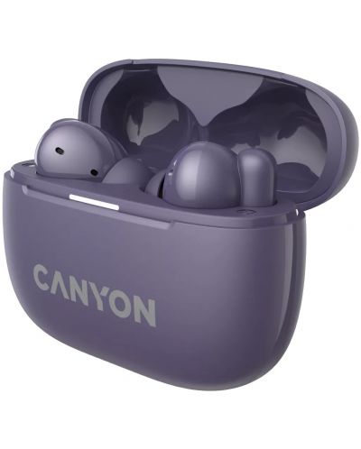 Ασύρματα ακουστικά Canyon - CNS-TWS10, ANC, μωβ - 5