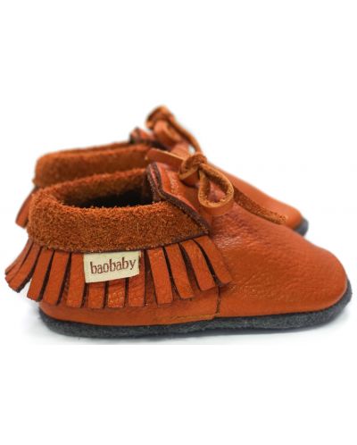 Βρεφικά παπούτσια Baobaby - Moccasins, Hazelnut, Μέγεθος 2XS - 4