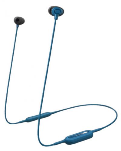 Ασύρματα ακουστικά με μικρόφωνο Panasonic - RP-NJ310BE-A, μπλε - 1