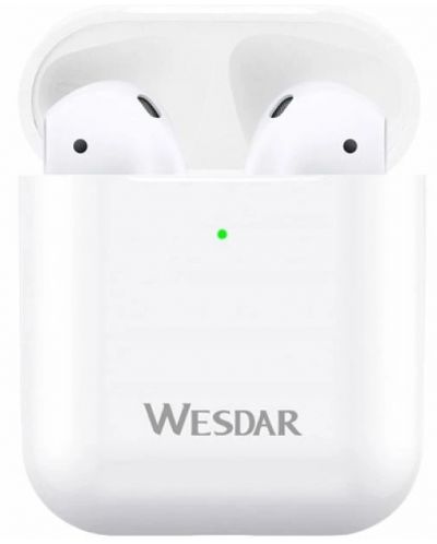 Ασύρματα ακουστικά Wesdar - TWS20PRO, TWS, λευκό - 3