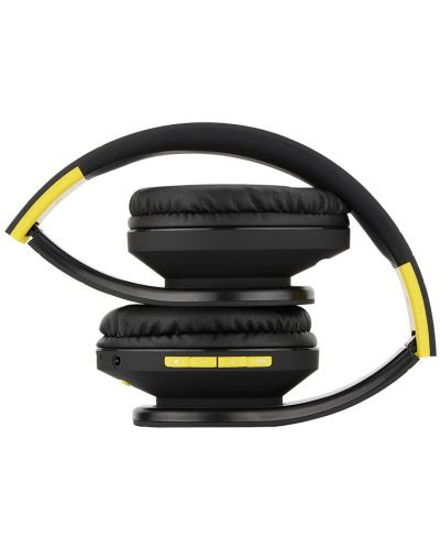 Ασύρματα ακουστικά PowerLocus - P2, μαύρα/κίτρινα - 4