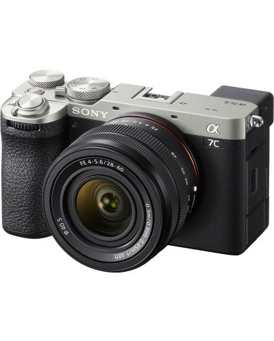 Mirrorless Φωτογραφική Μηχανή  Sony - A7C II, FE 28-60mm, f/4-5.6, Silver - 1
