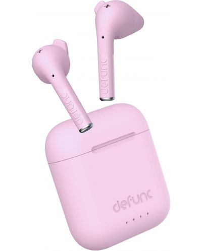 Ασύρματα ακουστικά Defunc - TRUE TALK, TWS, ροζ - 1
