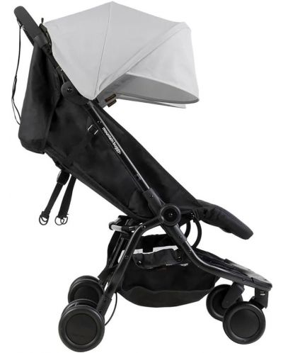 Καρότσι μωρού για δίδυμα Phil & Teds - Mountain Buggy Nano Duo V1, Light grey - 4
