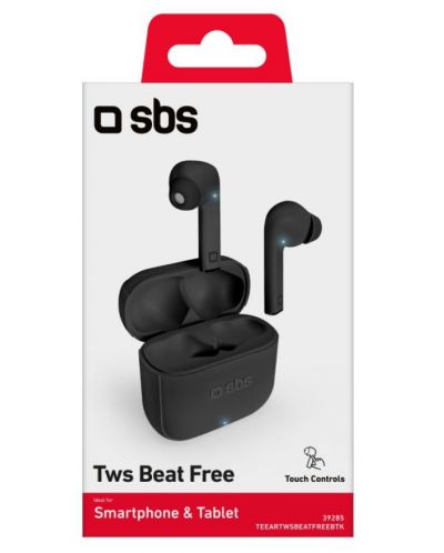 Ασύρματα ακουστικά SBS - Beat Free, TWS, μαύρο - 3