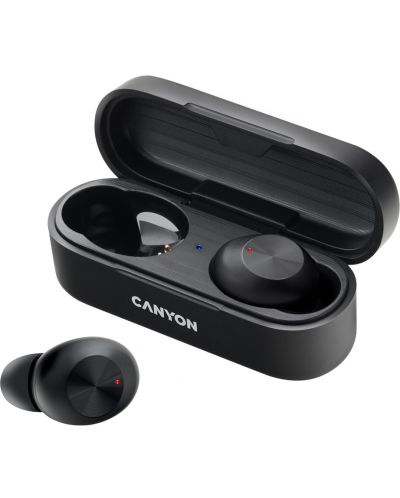Ασύρματα ακουστικά Canyon - TWS-1, μαύρα - 2
