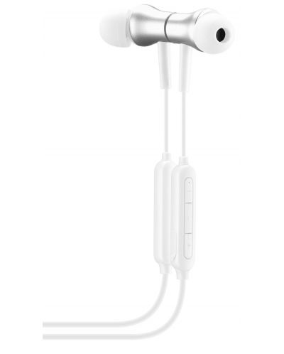 Ασύρματα ακουστικά με μικρόφωνο Cellularline - Savage, λευκά - 2