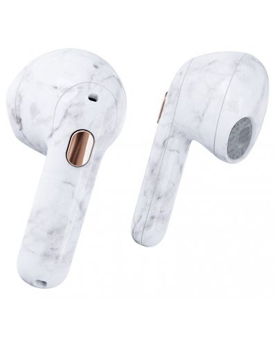 Ασύρματα ακουστικά Happy Plugs - Hope, TWS, White Marble - 4