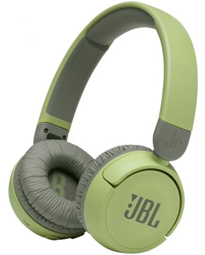 Παιδικά ακουστικά με μικρόφωνο JBL - JR310 BT, ασύρματα, πράσινα - 1