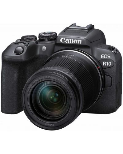 Φωτογραφική μηχανή Mirrorless  Canon - EOS R10, RF-S 18-150, IS STM, Black - 1