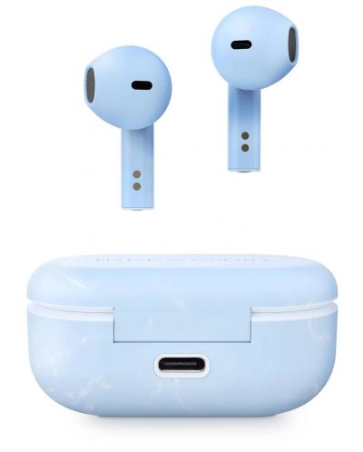 Ασύρματα ακουστικά Energy Sistem - Senshi ECO, TWS, μπλε - 2