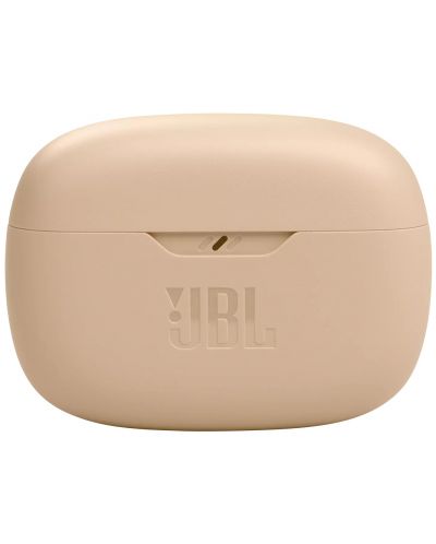 Ασύρματα ακουστικά JBL - Wave Beam, TWS,μπεζ - 4