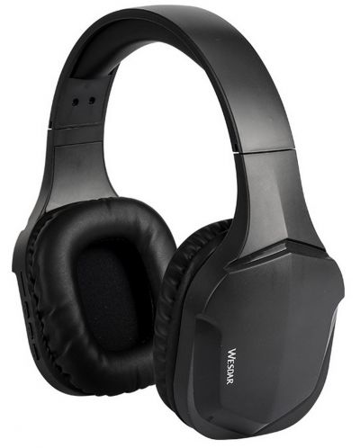 Ασύρματα ακουστικά Wesdar - BH11, μαύρα - 2