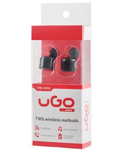 Ασύρματα ακουστικά uGo - Active, TWS, μαύρο - 5