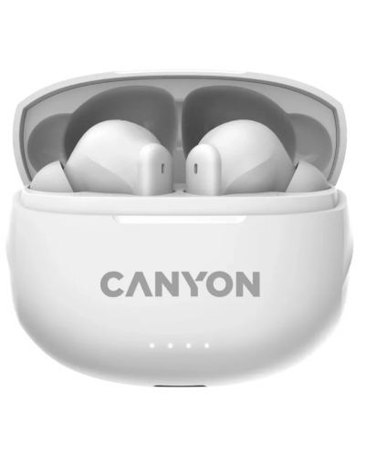 Ασύρματα ακουστικά Canyon - TWS-8, λευκά - 2