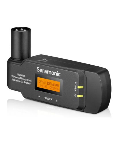 Ασύρματος XLR δέκτης Saramonic - για UwMic9, μαύρο - 4