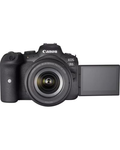 Φωτογραφική μηχανή Mirrorless Canon - EOS R6, RF 24-105mm, f/4-7.1 IS STM, Μαύρη  - 3