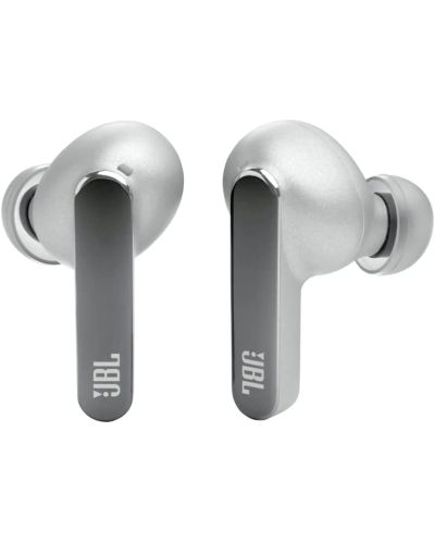 Ασύρματα ακουστικά JBL - Live Pro 2, TWS, ANC, ασημί - 2