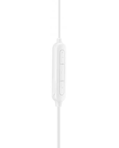 Ασύρματα ακουστικά με μικρόφωνο Cellularline - Savage, λευκά - 4