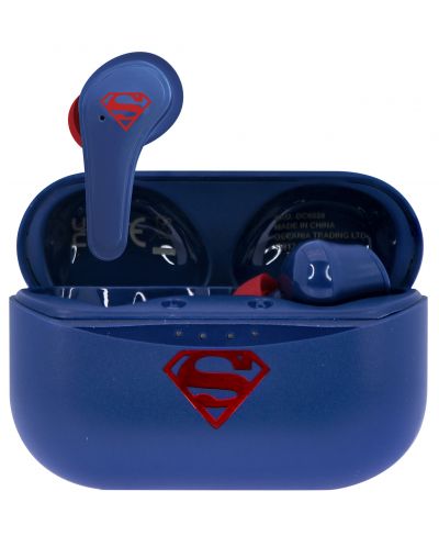 Ασύρματα ακουστικά OTL Technologies - Superman, TWS, μπλε - 1