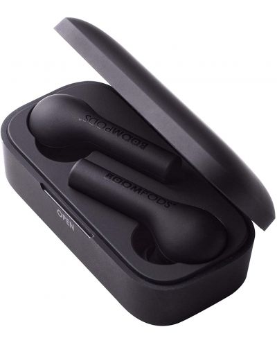 Ασύρματα ακουστικά Boompods - Bassline, TWS, μαύρα - 2