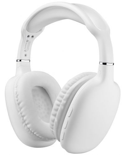 Ασύρματα ακουστικά Cellularline - Music Sound Maxi, άσπρα - 1