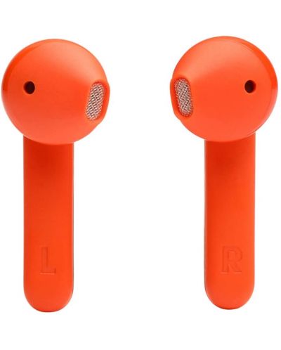 Ασύρματα ακουστικά με μικρόφωνο JBL - T225 Ghost, TWS, πορτοκαλί - 3