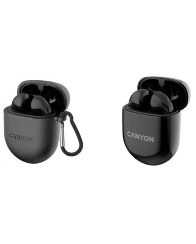 Ασύρματα ακουστικά Canyon - TWS-6, μαύρα - 4