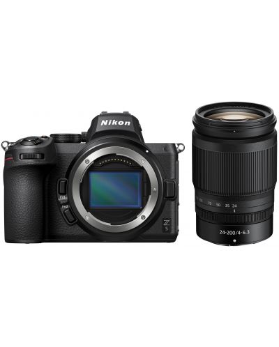 Φωτογραφική μηχανή Mirrorless Nikon Z5, Nikkor Z 24-200mm, f/4-6.3 VR, Black - 1