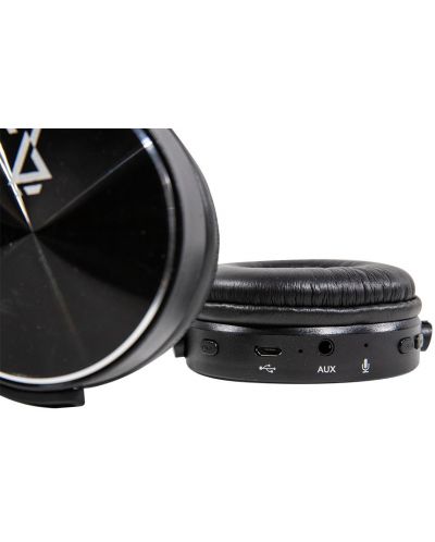 Ασύρματα ακουστικά με μικρόφωνο Trevi - DJ 12E50 BT, μαύρα - 5