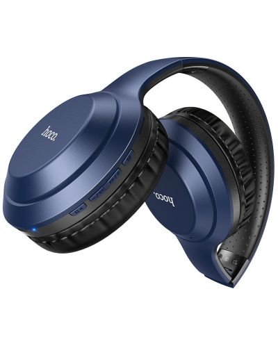 Ασύρματα ακουστικά με μικρόφωνο Hoco - W30 Fun, μπλε/μαύρο - 2