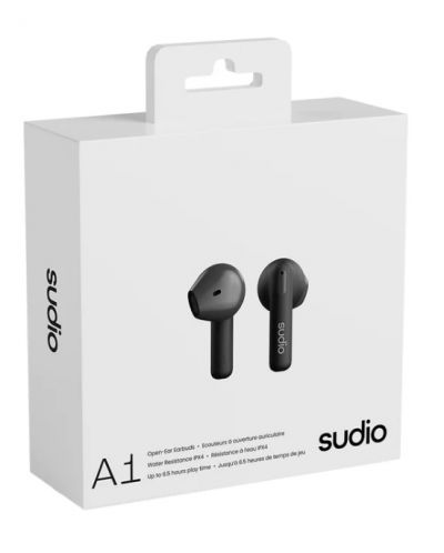 Ασύρματα ακουστικά Sudio - A1, TWS, μαύρο - 4