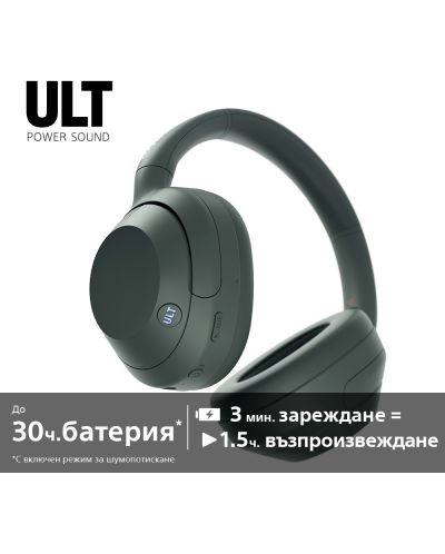 Ασύρματα ακουστικά Sony - WH ULT Wear, ANC, Forest Gray - 9