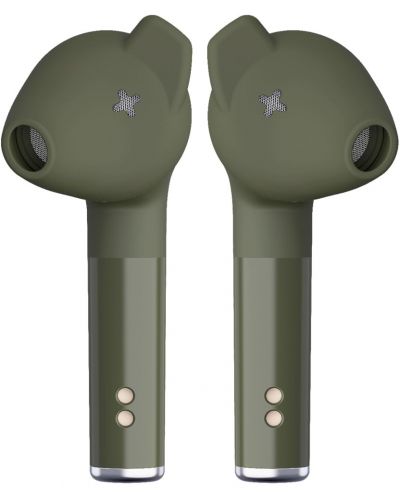 Ασύρματα ακουστικά Defunc - TRUE PLUS, TWS, πράσινa - 1