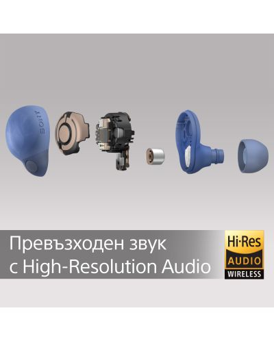 Ασύρματα ακουστικά Sony - LinkBuds S, TWS, ANC, Μπλε - 5