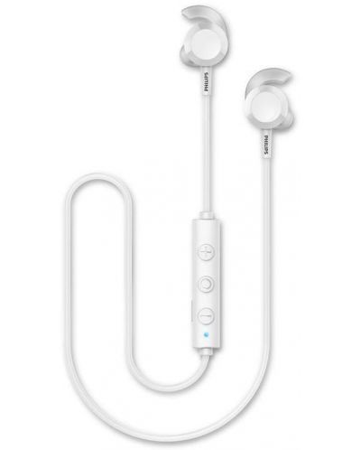 Ασύρματα ακουστικά με μικρόφωνο Philips - TAE4205WT, λευκά - 2