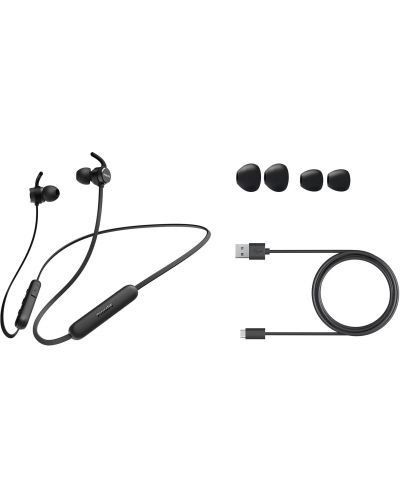 Ασύρματα ακουστικά Philips με μικρόφωνο - TAE1205BK, μαύρα - 4
