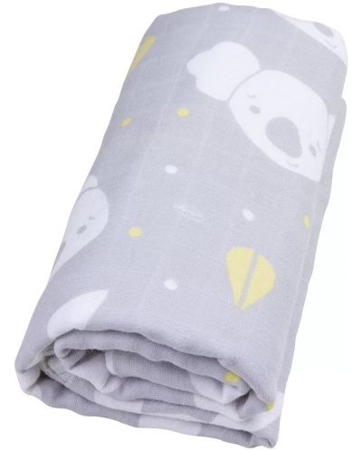 Βρεφική κουβέρτα μουσελίνας Playgro - Fauna Friends, 70 х 70 cm - 2