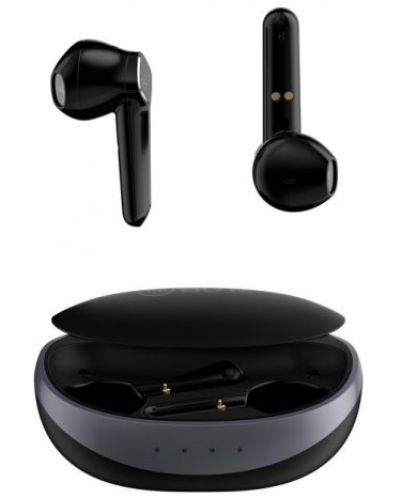 Ασύρματα ακουστικά Boya - BY-AP100-B, TWS, μαύρα - 1