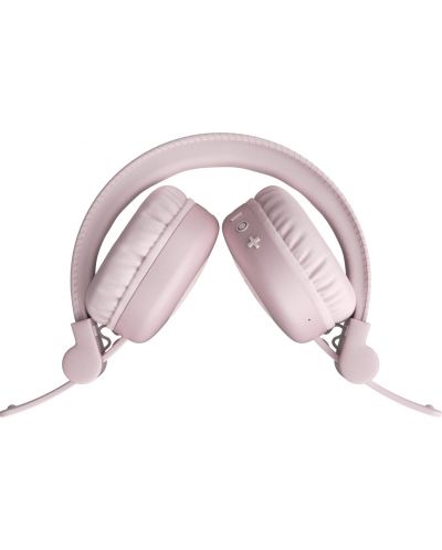 Ασύρματα ακουστικά με μικρόφωνο Fresh N Rebel - Code Core, Smokey Pink - 5