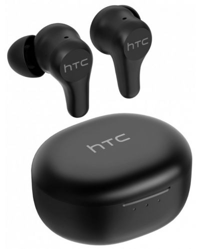 Ασύρματα ακουστικά HTC - True Wireless Earbuds Plus, ANC, μαύρο - 2