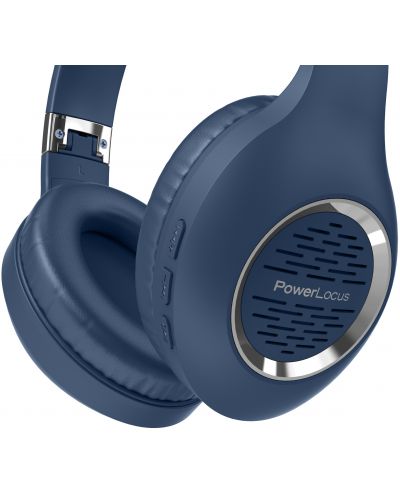Ασύρματα ακουστικά PowerLocus - P4 Plus, μπλε - 2