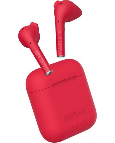 Ασύρματα ακουστικά Defunc - TRUE TALK, TWS, κόκκινα - 1