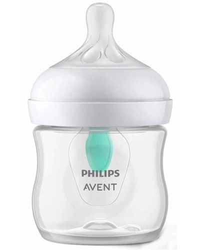 Μπιμπερό  Philips Avent - Natural Response 3.0, AirFree, με θηλή 0 μηνών+, 125 ml - 4